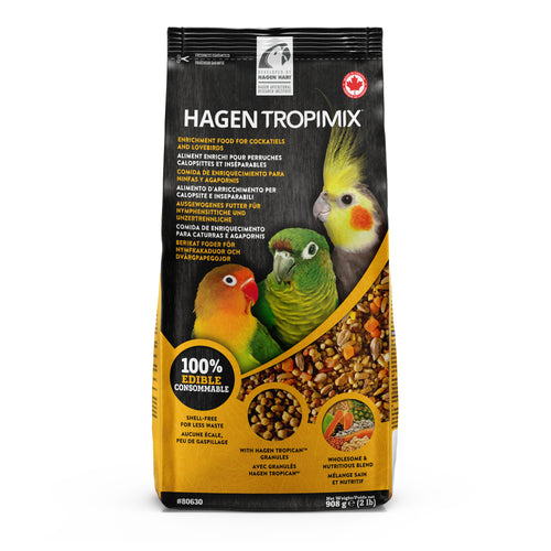 Tropimix Enrichment Diet Formula Cockatiels - Lovebirds 🍁