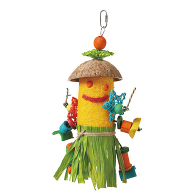 HARI Smart Play Enrichment Parrot Toy Loofah Man - 81013