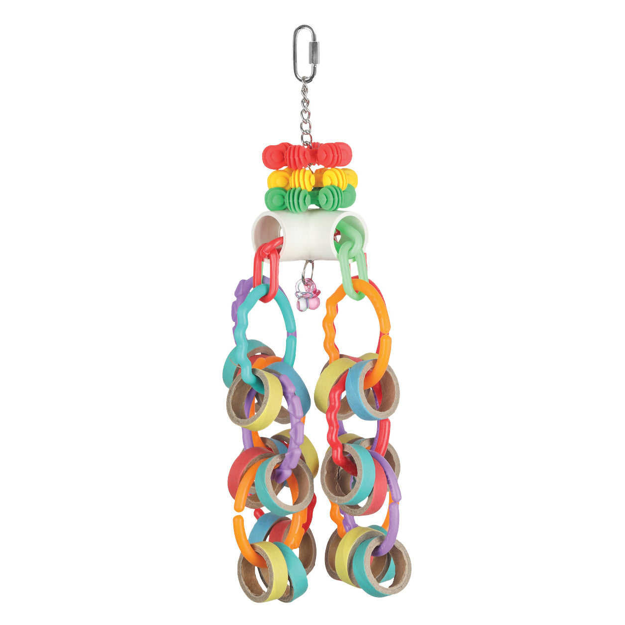 HARI Smart Play Enrichment Parrot Toy Bagel Cascade - 81014 – Exotic ...