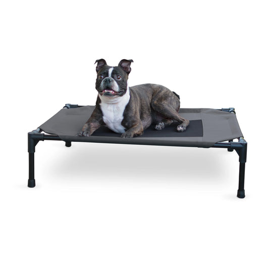 K&H Original Pet Cot - Charcoal / Black