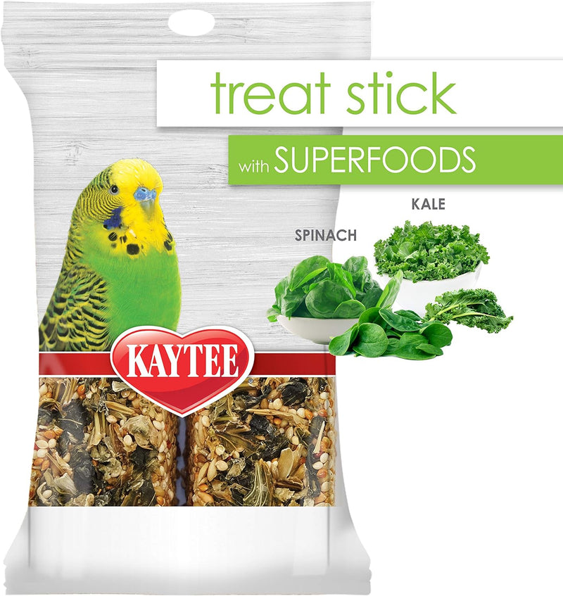 Kaytee Superfood Treat Sticks with Spinach & Kale - 5.5 oz
