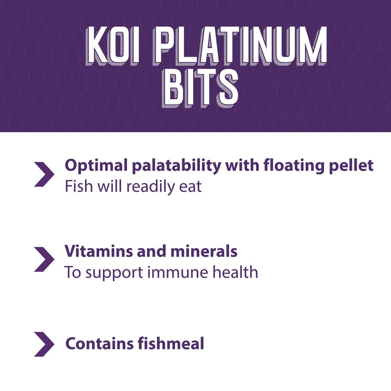 Mazuri Koi Platinum Bits Floating Diet - 20 lbs
