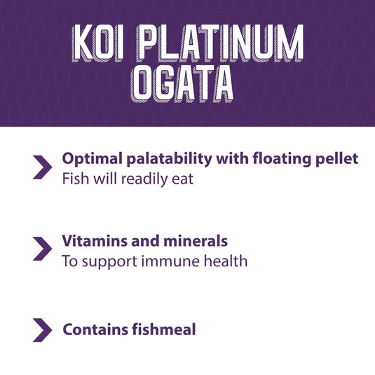 Mazuri Koi Platinum Ogata Floating Diet - 20 lbs