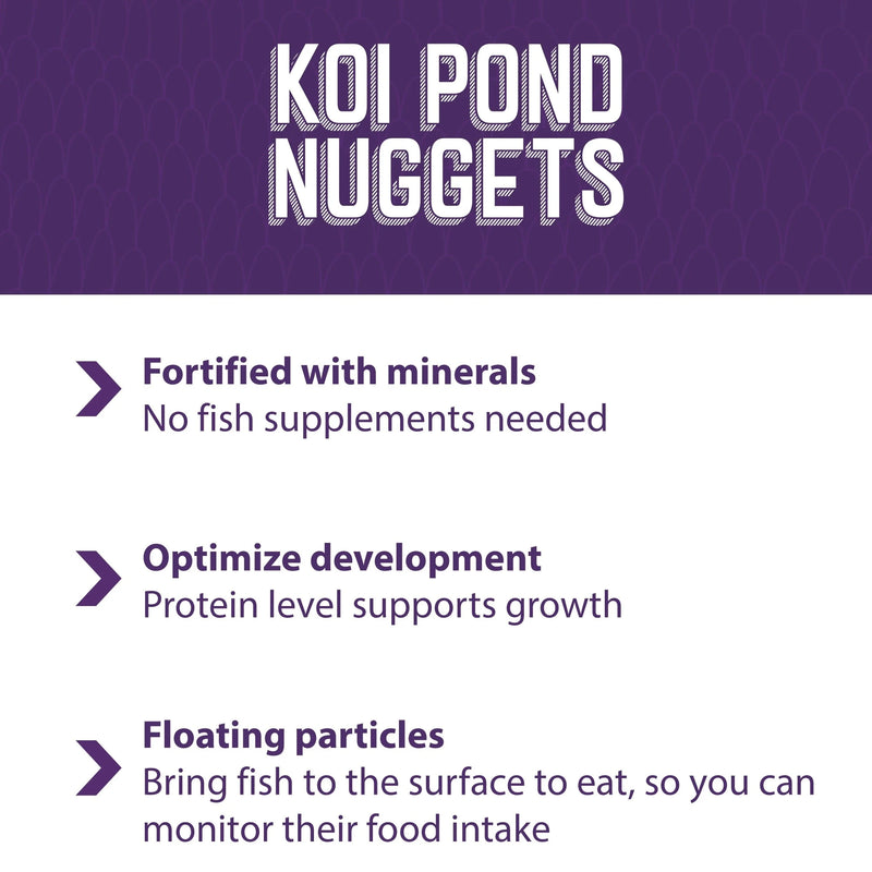 Mazuri Koi Pond Nuggets Floating Diet - 20 lbs
