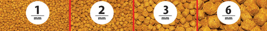 Krill Gold Formula Fish Food - 6mm Pellets, 250g 🍁