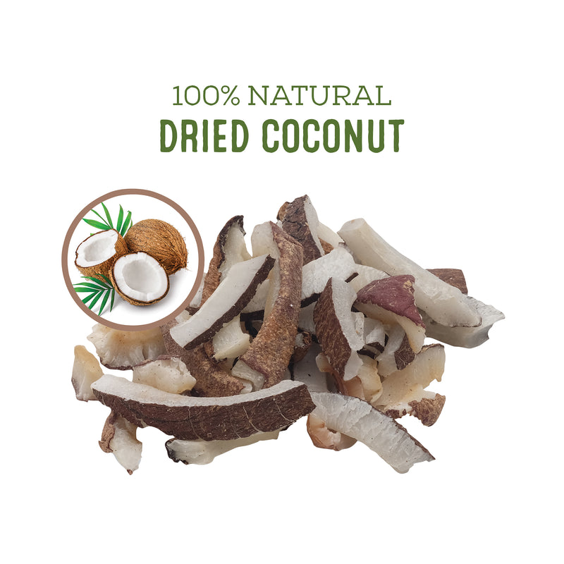 Living World Green Chews Small Pet Dried Coconut Slices - 65475
