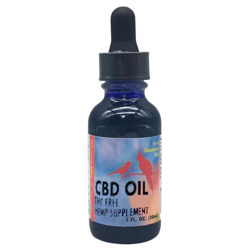 Morning Bird CBD Oil for Birds - Natural Calming / Anti-Plucking Supplement - 1 fl. oz.
