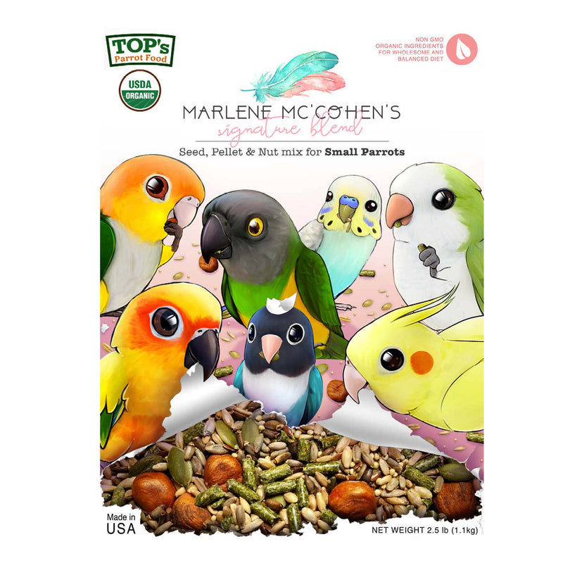 Tops Marlene Mc'Cohen's Signature Enrichment Blend - Small Parrot
