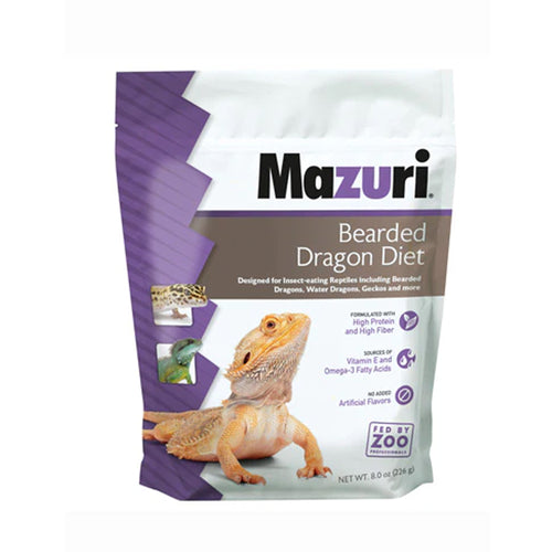 Mazuri Bearded Dragon Diet - 8 oz