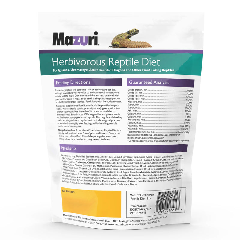 Mazuri Herbivorous Reptile Diet
