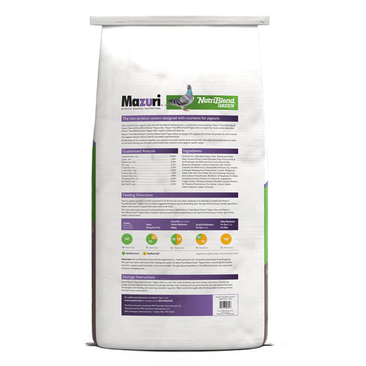 Mazuri NutriBlend Green Pigeon Diet