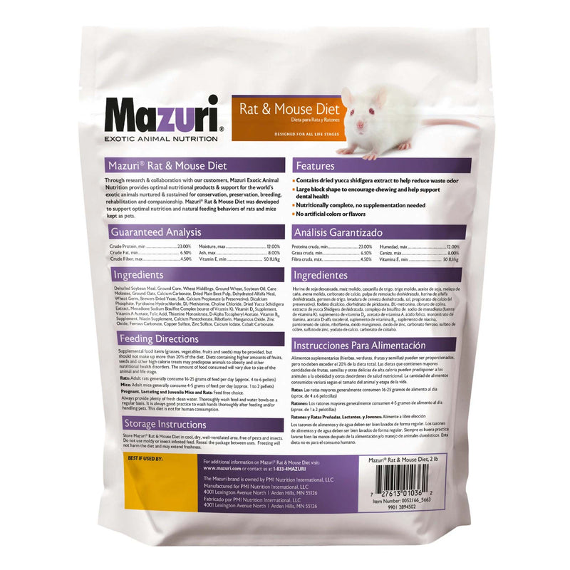 Mazuri Rat & Mouse Diet
