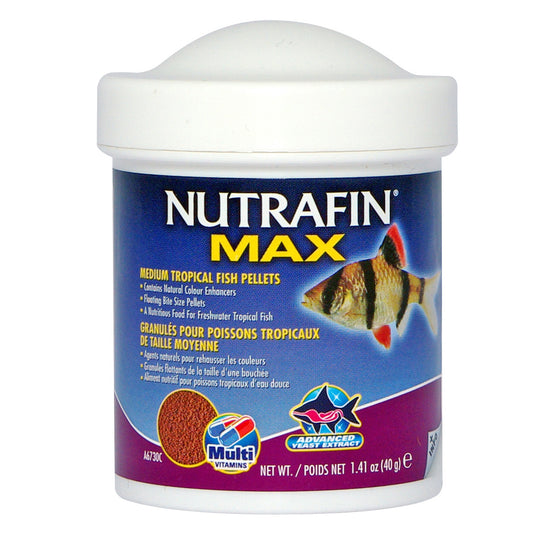 Max Floating Medium Tropical Fish Pellets - 40g