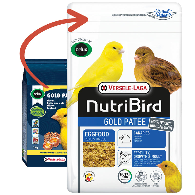 Orlux Gold Patee Moist Eggfood For Canaries
