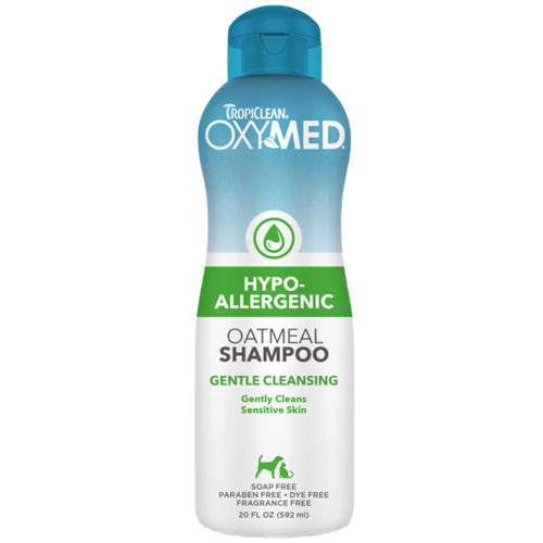 TropiClean Oxymed Hypoallergenic Oatmeal Shampoo 20 oz