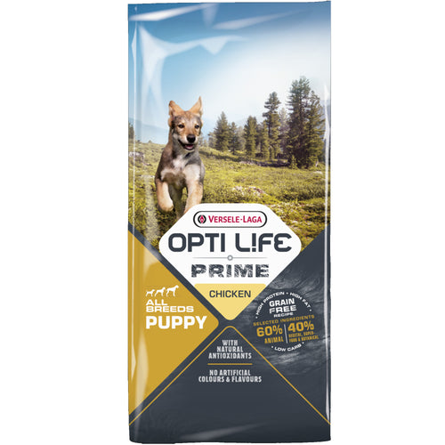 Opti Life Prime All Breed Puppy Food - Chicken