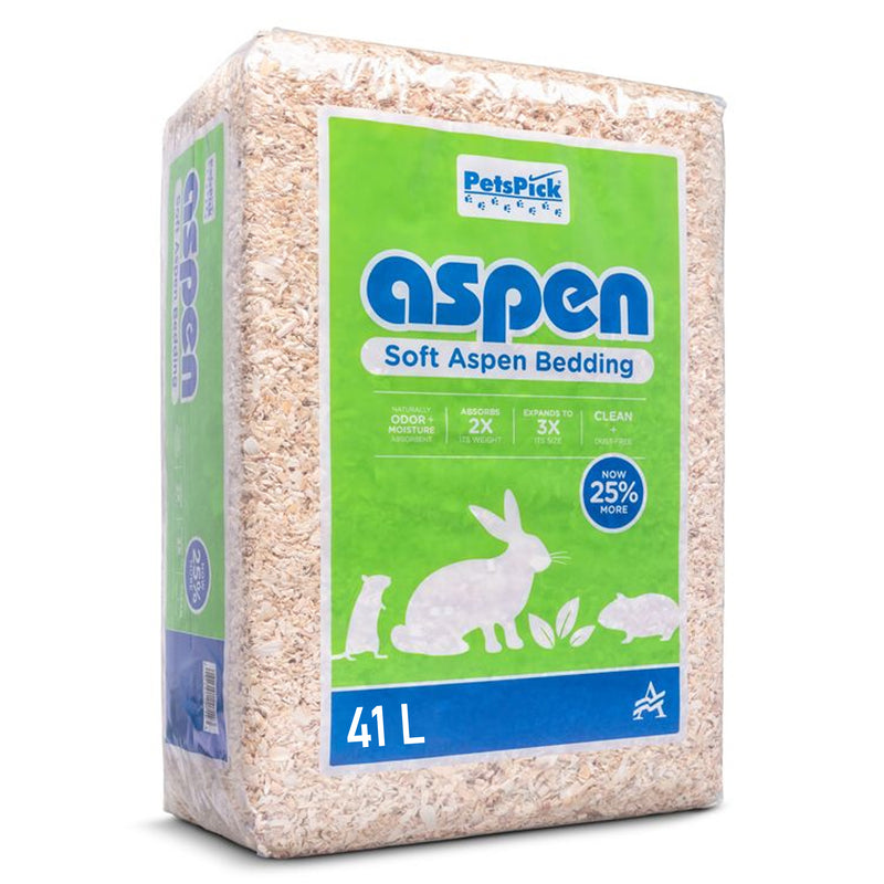 PetsPick Aspen Wood Shavings Bedding
