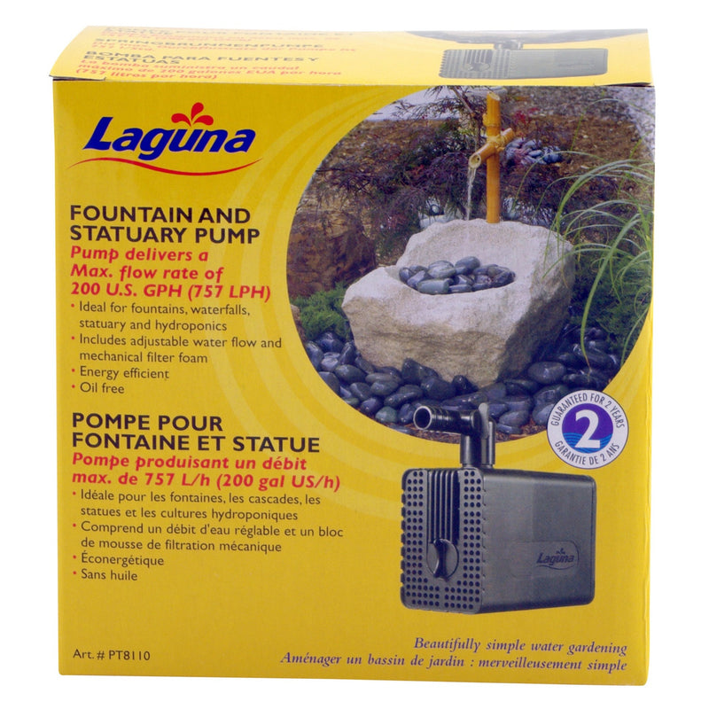 Submersible Water Pump - Up To 200 GPH (760 LPH)
