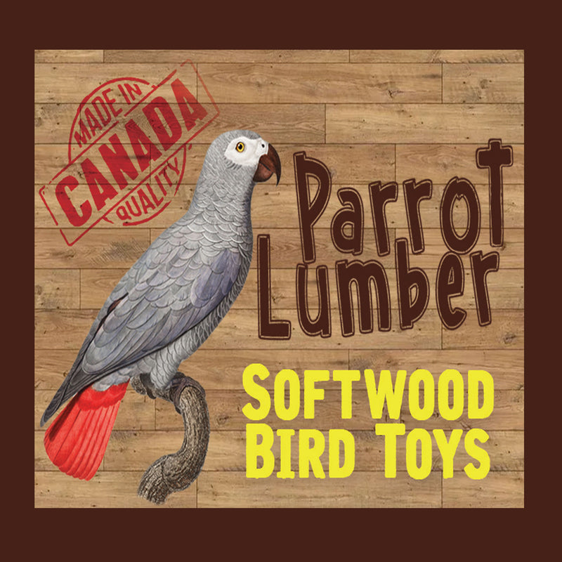 Wood Boing Small Parrot - 063
