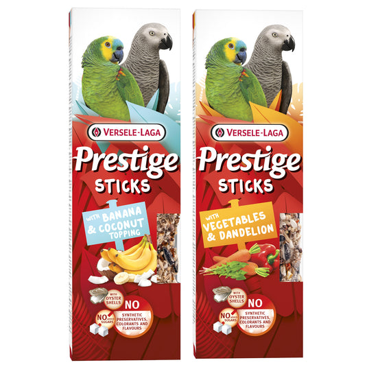 Treat Stick Bundle - Versele-Laga Prestige Treat Stick Large Parrot Pack