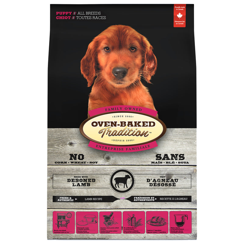 Oven Baked Tradition All Breed Puppy Food - Lamb 23 lb
