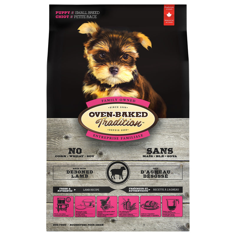 Oven Baked Tradition Puppy Small Breed Dog Food - Lamb 🍁
