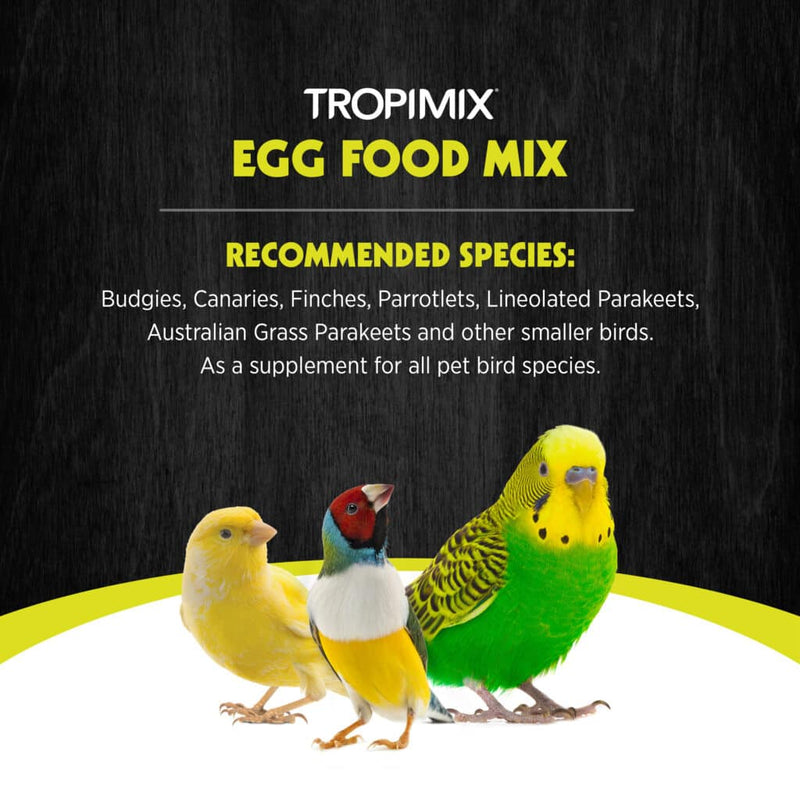 Tropimix Egg Food Mix Enrichment Food Budgies - Canaries - Finches
