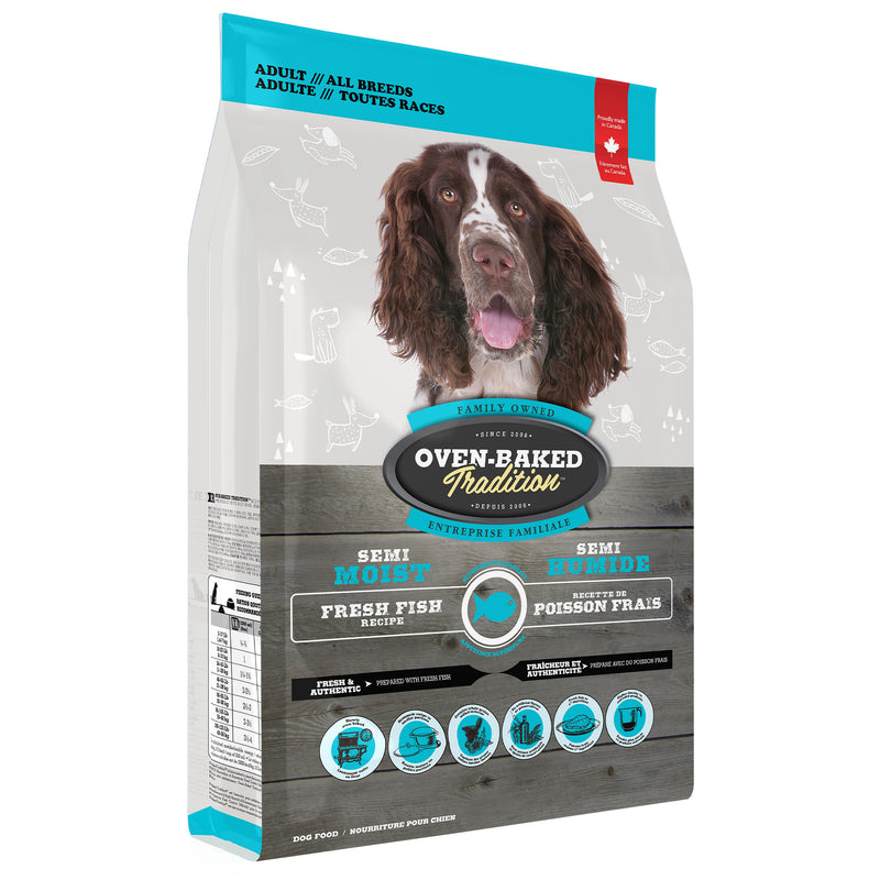 Oven Baked Tradition Semi-Moist Adult Dog Food - Fish 20 lb
