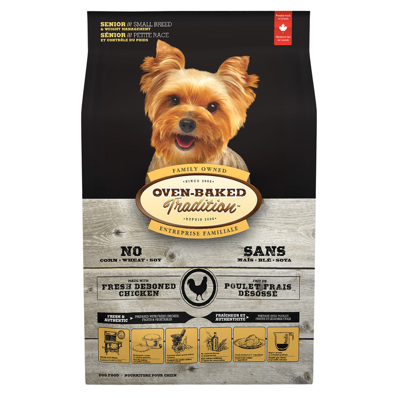 Oven Baked Tradition Weight Management Small Breed Senior Dog Food - Chicken
