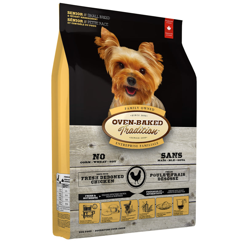 Oven Baked Tradition Weight Management Small Breed Senior Dog Food - Chicken
