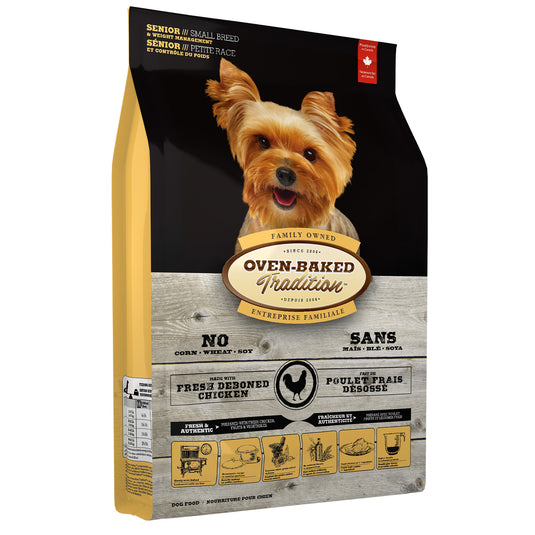 Oven Baked Tradition Weight Management Small Breed Senior Dog Food - Chicken