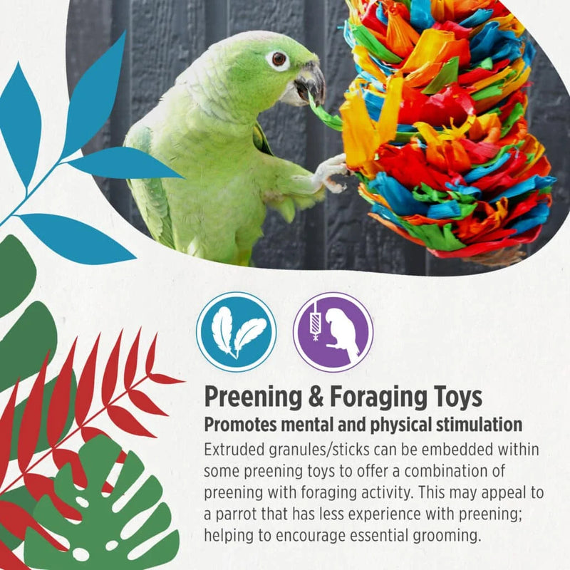 HARI Smart Play Enrichment Parrot Toy Catch Of The Day - 81081
