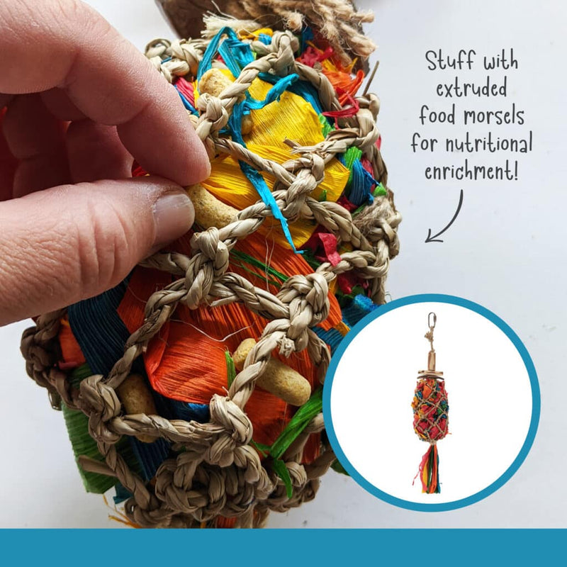 HARI Smart Play Enrichment Parrot Toy Catch Of The Day - 81081
