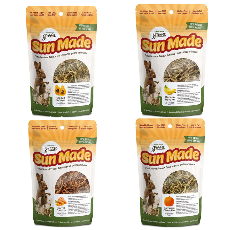 Living World Sun Made Dried Small Pet Treats
