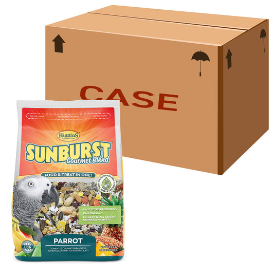 Multi-Bag Bundle - Sunburst Gourmet Parrot Seed 3lb x 6