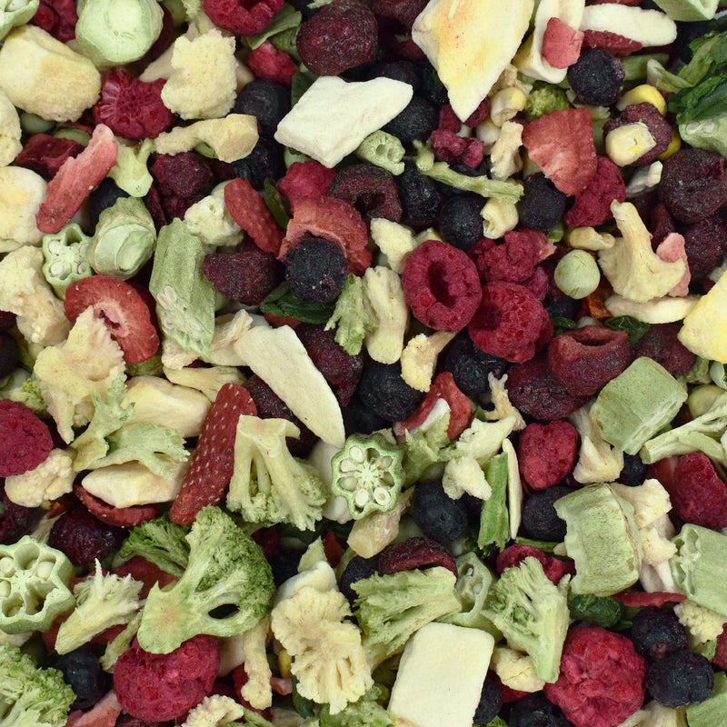 Tiv's Treats Fruit & Veggie Party Mix for Medium to Large Birds
