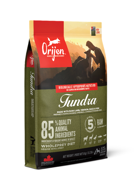 Orijen Tundra Grain Free Dog Food 11.4KG(25lb)
