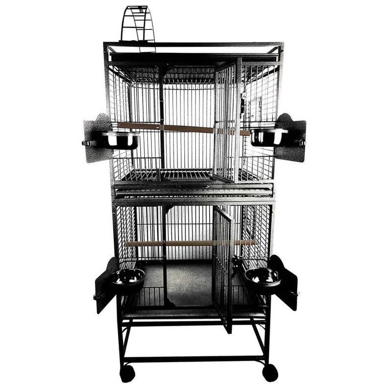 A&E Double Stack Playtop Cage - 2422
