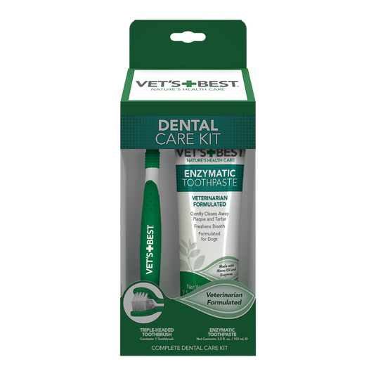 Dog Dental Care Kit - Toothbrush & Gel