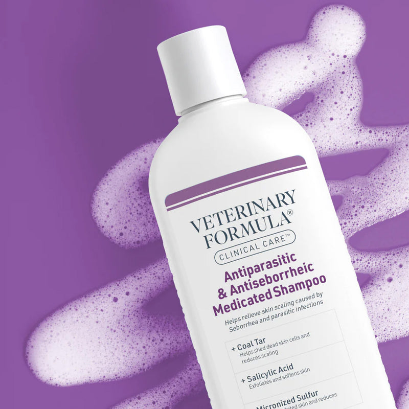 Veterinary Formula Antiparasitic & Antiseborrheic Medicated Shampoo - 16 oz
