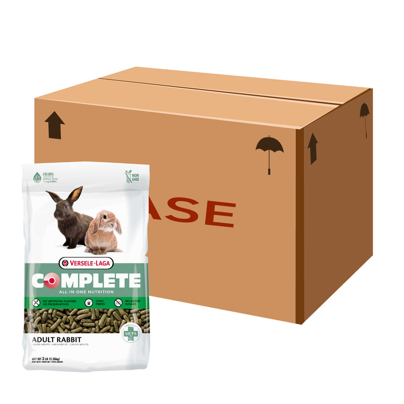 Multi-Bag Bundle - Versele-Laga Complete Adult Rabbit Food - 1.36 kg x 6 Bags
