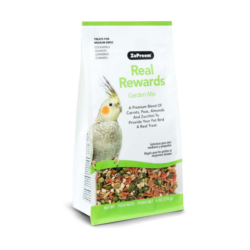 ZuPreem Real Rewards Garden Mix Medium Bird Treat - 170g (EXP: 09/24)
