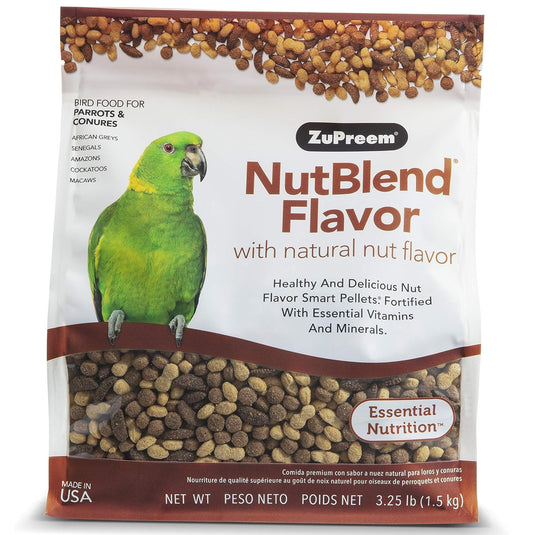 ZuPreem NutBlend Flavor Daily Nutrition Parrot & Conure Pellet