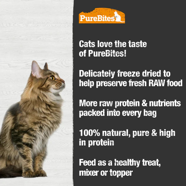 PureBites Duck Liver Freeze Dried Cat Treat
