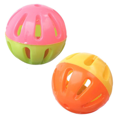 Plastic Ball/Bell - Bird/Small Pet Foot Toy