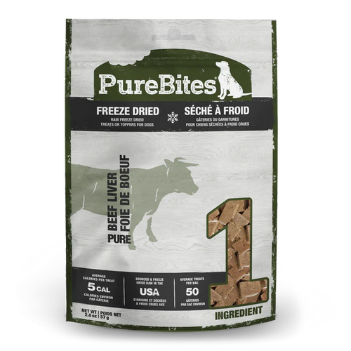 PureBites Beef Liver Freeze Dried Dog Treat