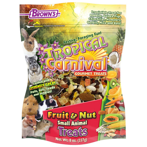 Brown's Tropical Carnival  Fruit & Nut Small Pet Treats