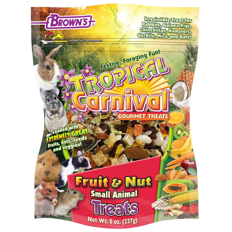 Brown's Tropical Carnival  Fruit & Nut Small Pet Treats
