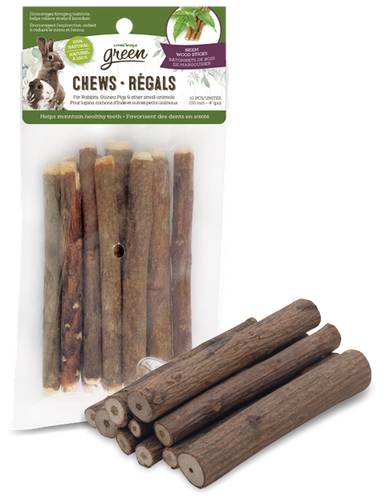 Living World Neem Wood Sticks Small Pet Chews - 65471