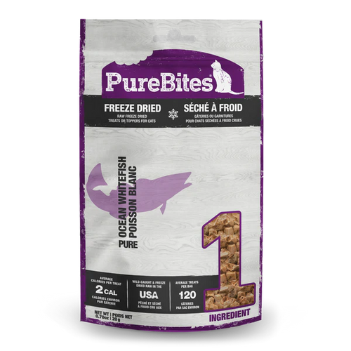 PureBites Ocean Whitefish Freeze Dried Cat Treat